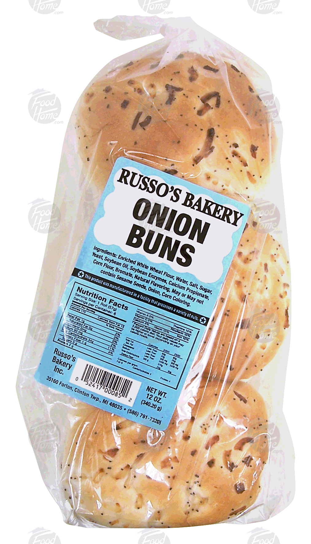 Russo's Bakery  onion buns Full-Size Picture